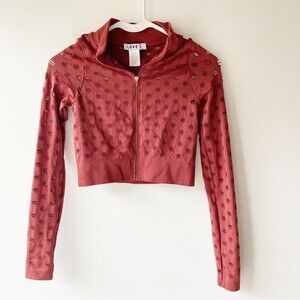 love j long sleeve cropped cut out jacket